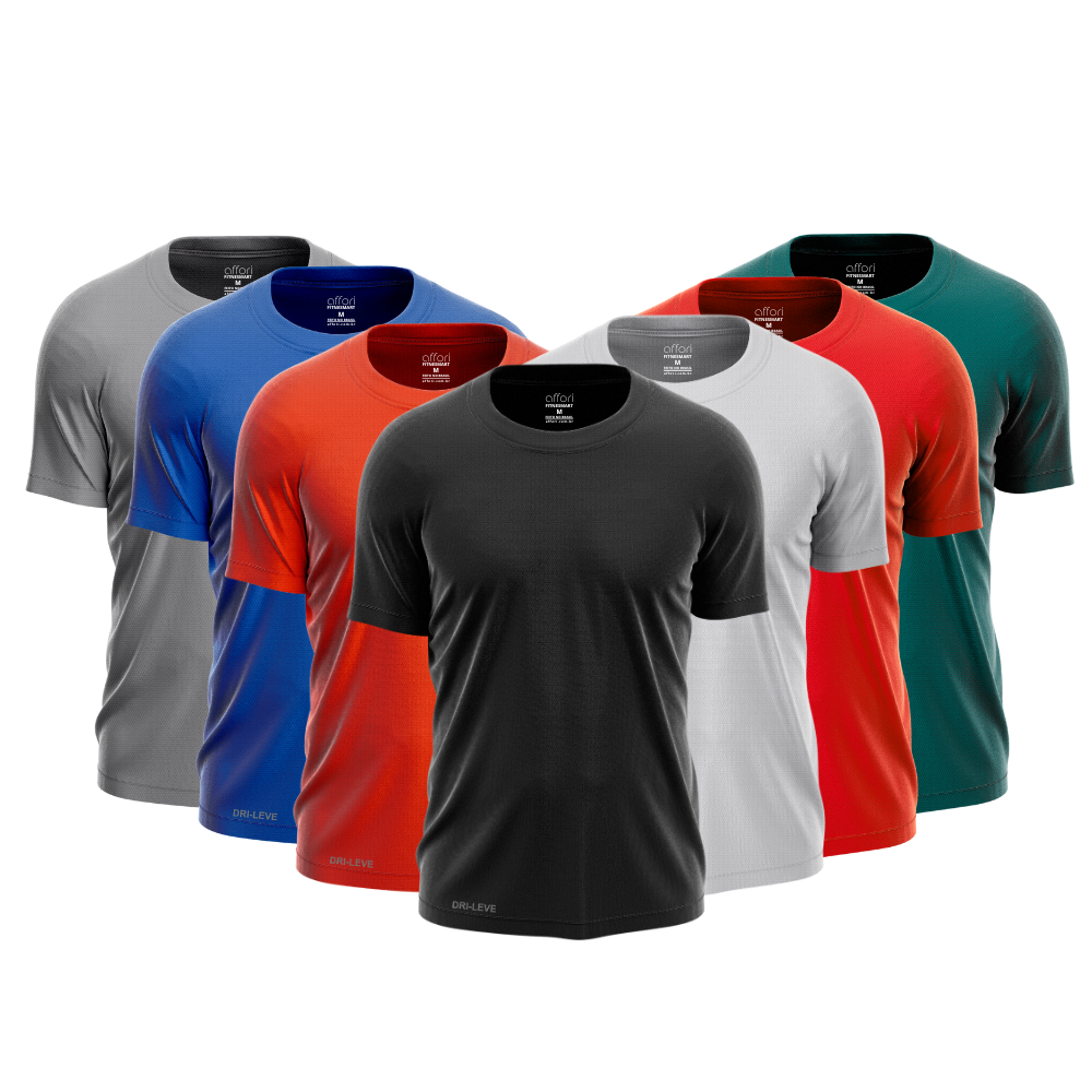 Set of 7 Technological T-Shirts - Anti-Sweat