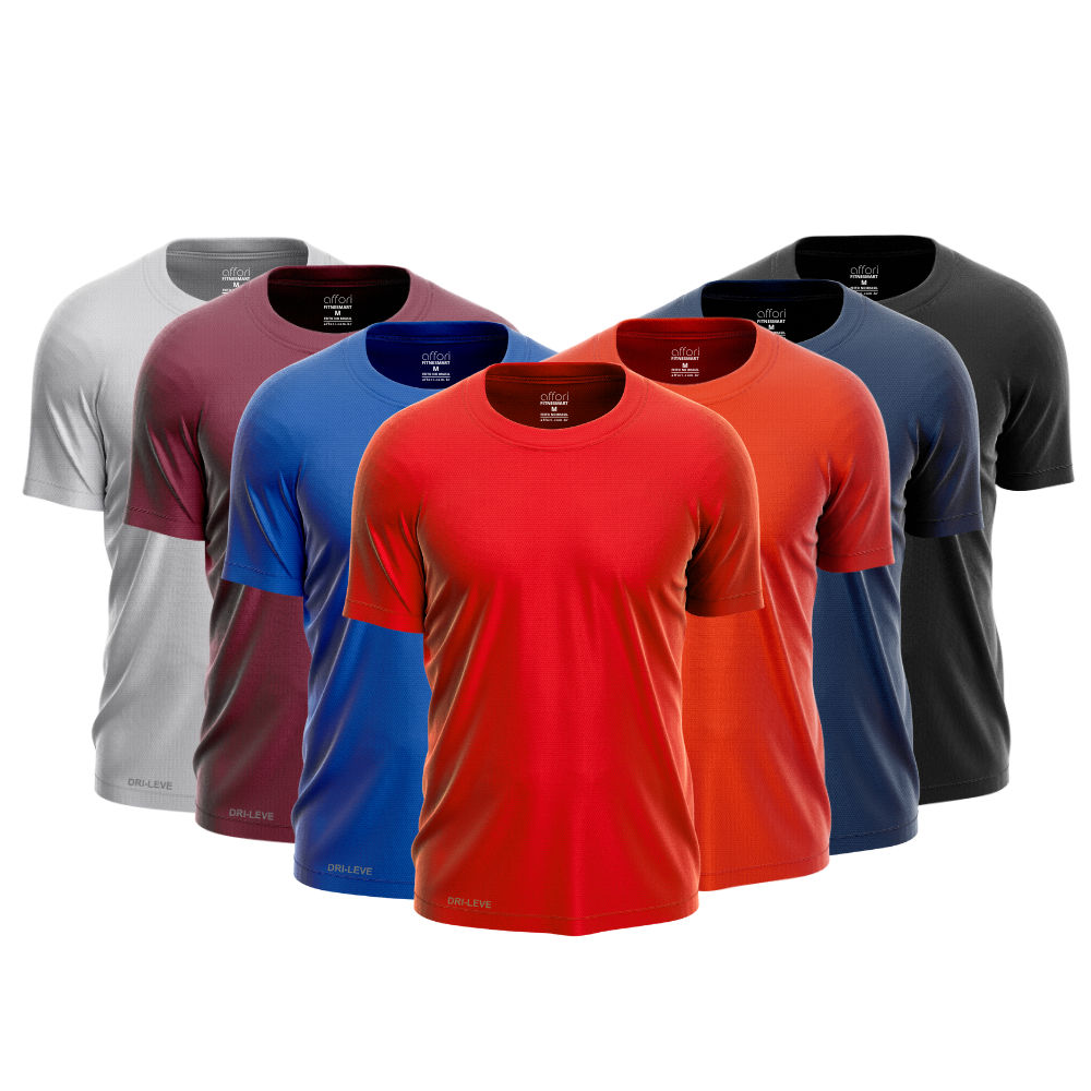 Set of 7 Technological T-Shirts - Anti-Sweat