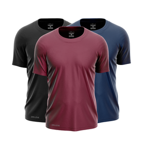 Set of 3 Technological T-Shirts – Anti-Sweat