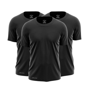 Set of 2 dry fit training t-shirts for men – anti-sweat