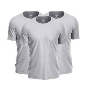 Set of 2 dry fit training t-shirts for men – anti-sweat