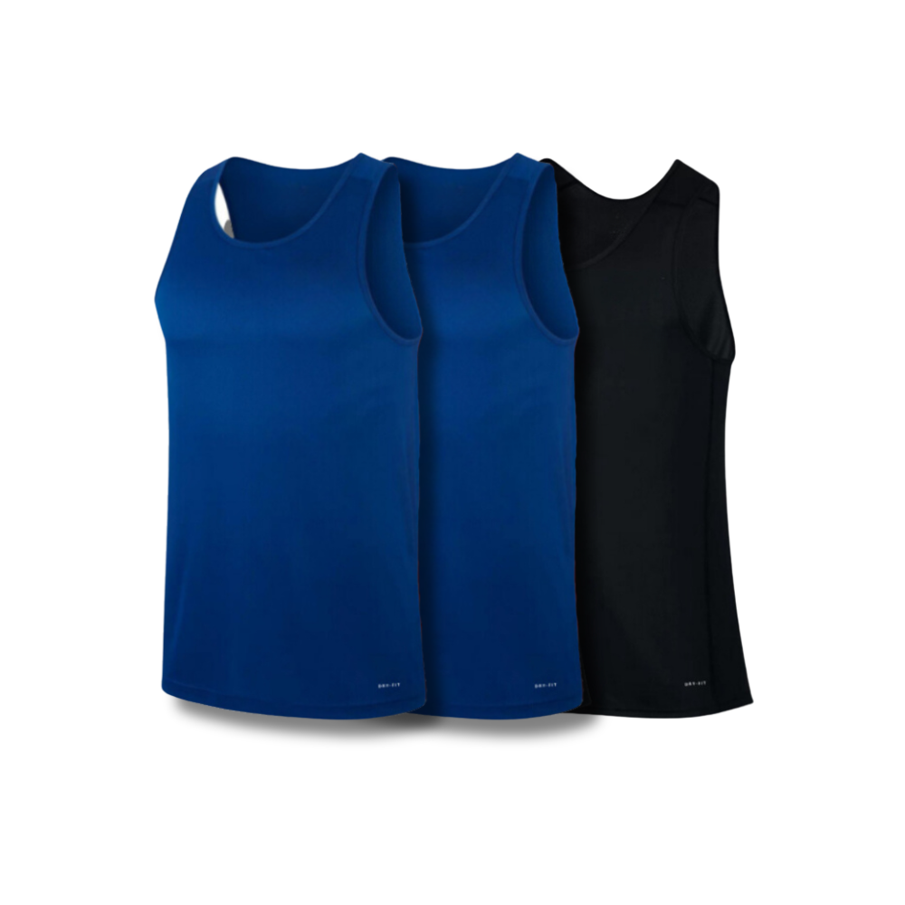3-piece tank top set – anti-sweat and anti-odor