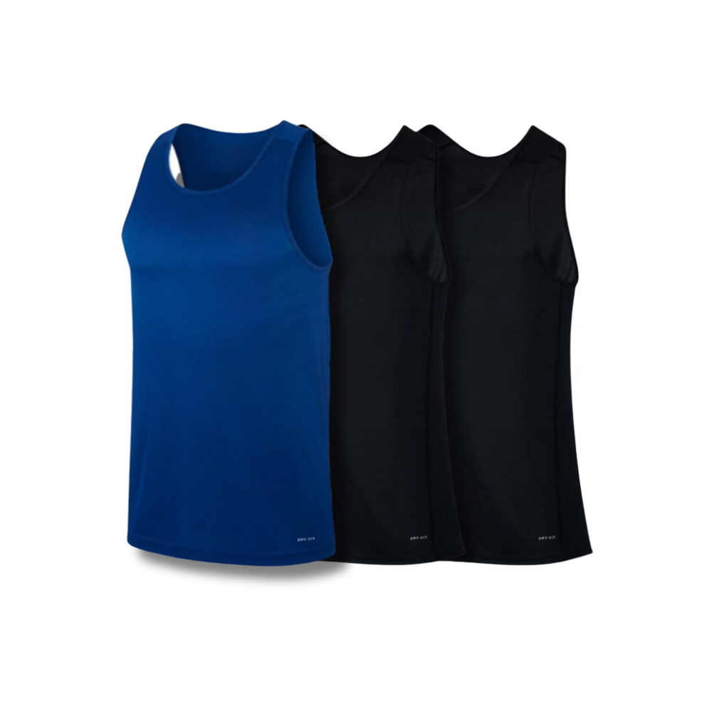 3-piece tank top set – anti-sweat and anti-odor