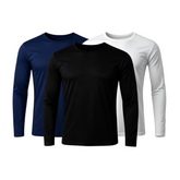 Set of 3 Technological Long Sleeve T-Shirts - ThermoShirt