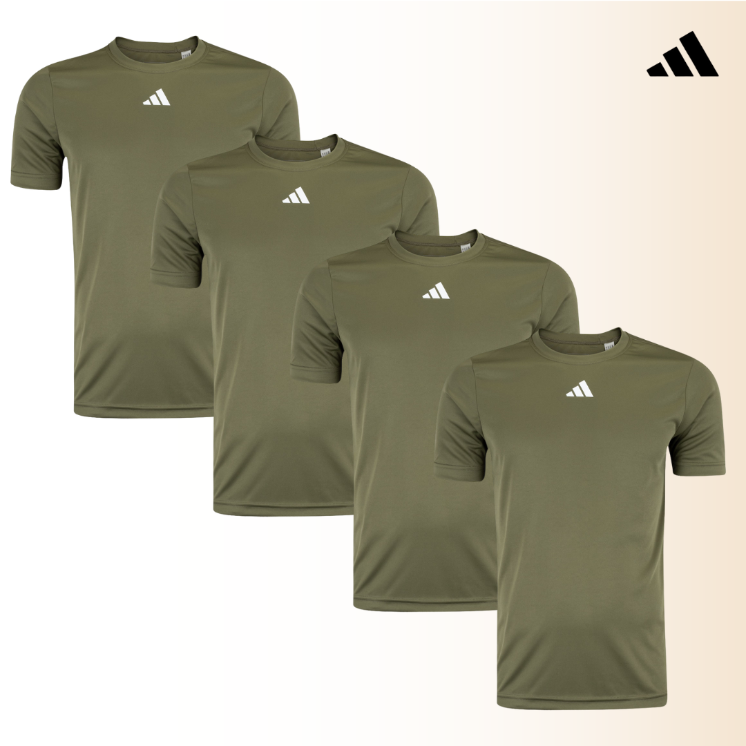 Adidas Essentials 4-Stripes Training Shirt (Buy 1, get 4 free)
