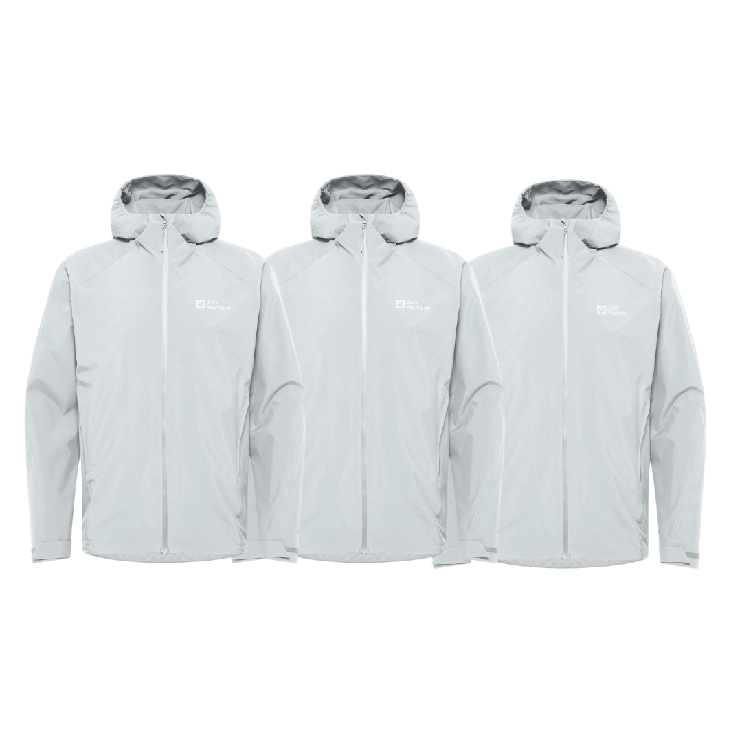 3 Jack Wolfskin PRELIGHT – Outdoor jacket (Get 3 jackets for the price of 1)