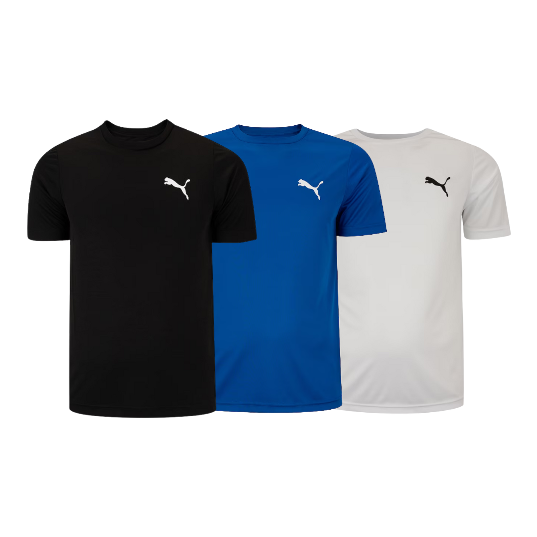 Puma Essentials 3-Stripes Training Shirt (Buy 1, get 3 free)