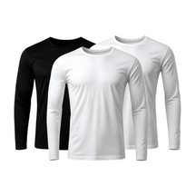 Set of 3 Technological Long Sleeve T-Shirts - ThermoShirt