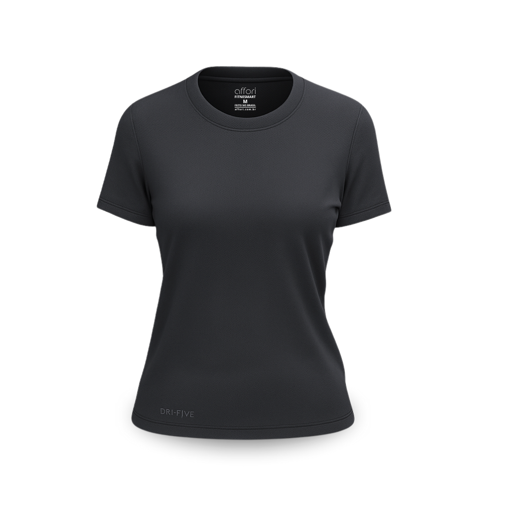 Women's Fitness Tech T-Shirt - Sweat Resistant...
