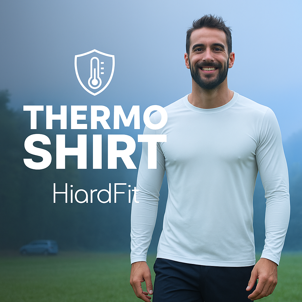 Set of 4 long-sleeved T-shirts with technology – winter promotion