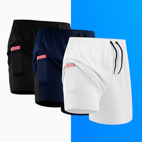Buy 2 Get 3 – 2-in-1 compression shorts