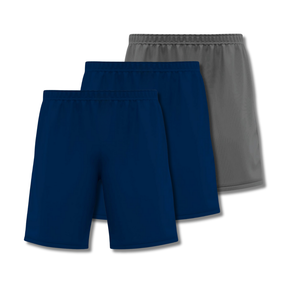 Men's 3-piece shorts set – anti-sweat and anti-odor