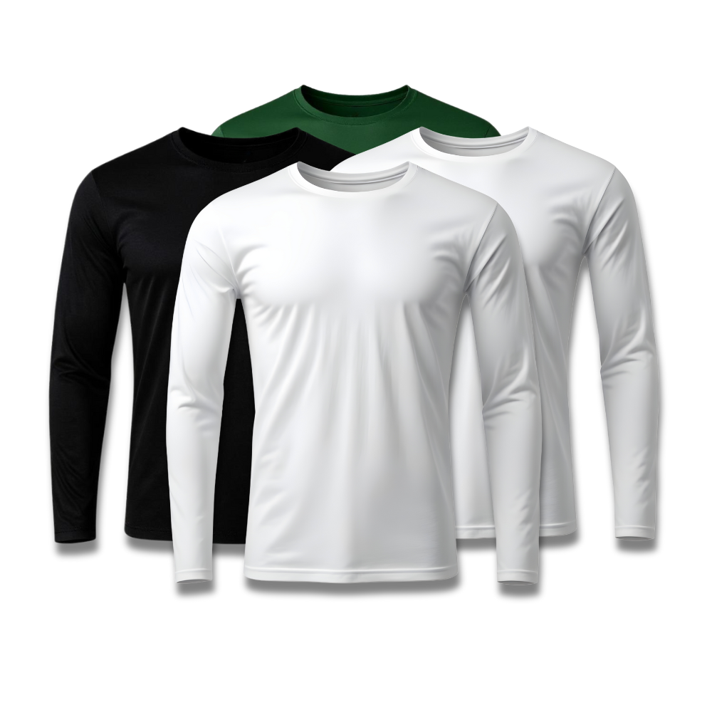 Set of 4 long-sleeved T-shirts with technology – anniversary offer