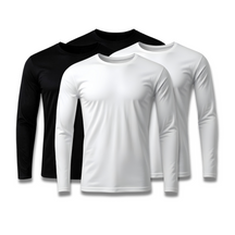 Set of 4 long-sleeved T-shirts with technology – anniversary offer