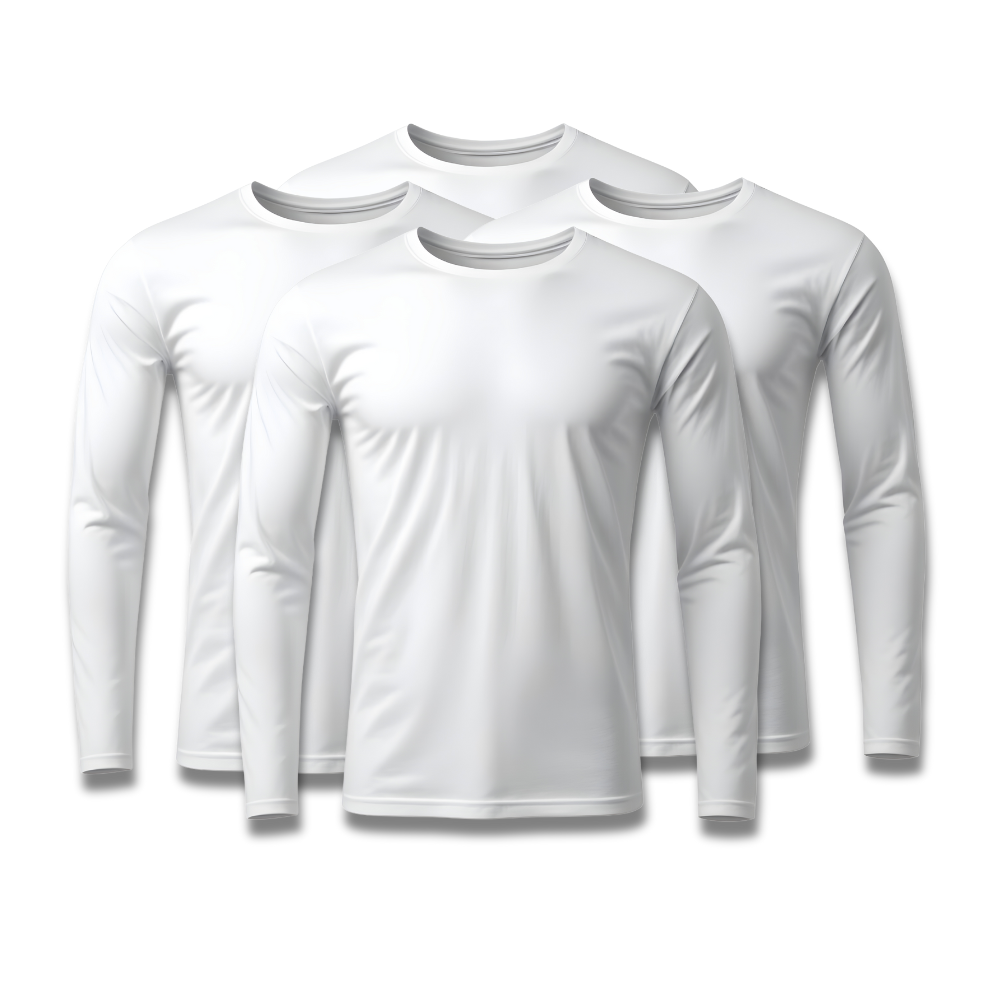 Set of 4 long-sleeved T-shirts with technology – anniversary offer