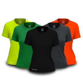 Set of 5 technology T-shirts for women – anniversary offer