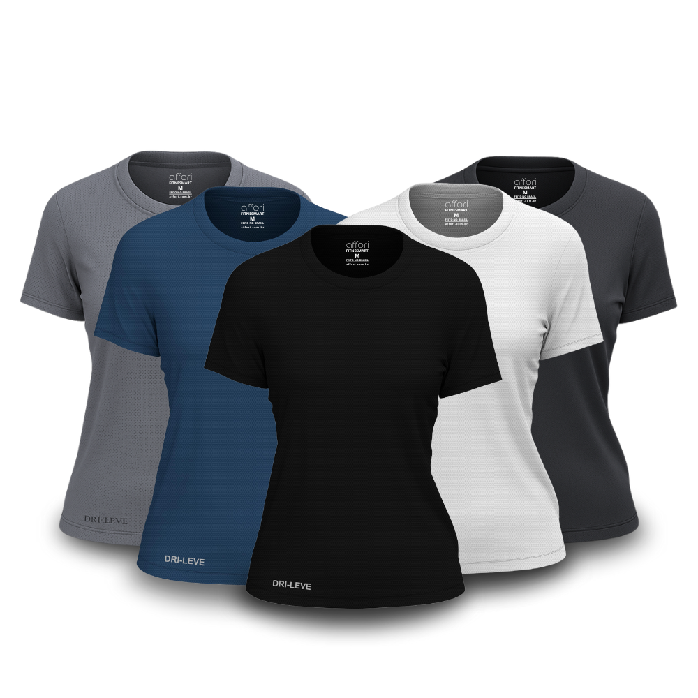 Set of 5 technology T-shirts for women – anniversary offer