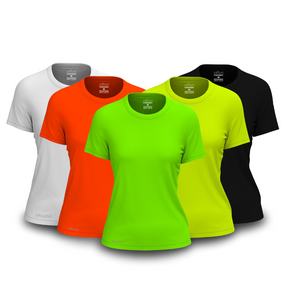 Set of 5 technology T-shirts for women – anniversary offer