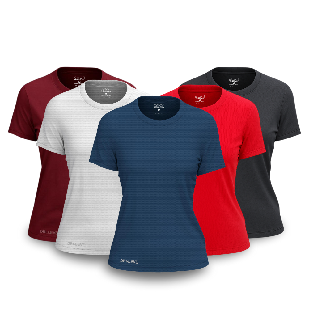 Set of 5 technology T-shirts for women – anniversary offer