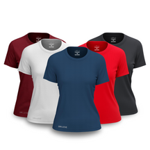 Pack of 5 Women's Dry Fit T-Shirts for the Gym – Anti-Sweat