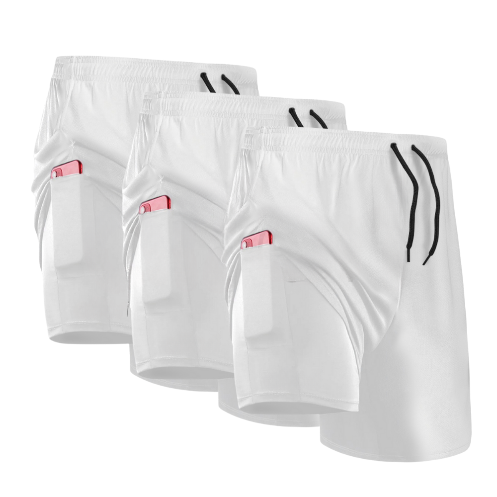 3-pack 2-in-1 compression shorts – anniversary offer