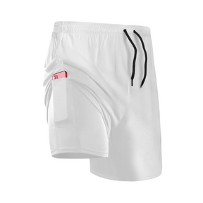 2-in-1 compression shorts