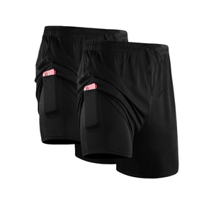 2-in-1 compression shorts set (2 Units)
