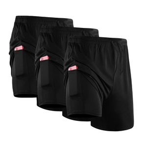 3-pack 2-in-1 compression shorts – anniversary offer